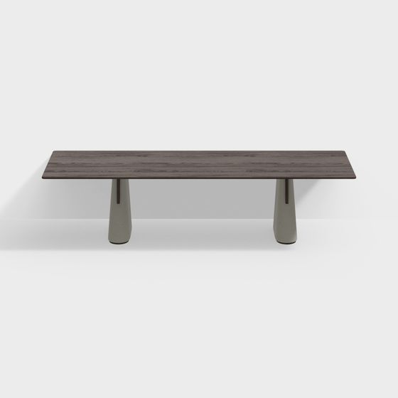 Urban Bench 3D model for Creative Spaces