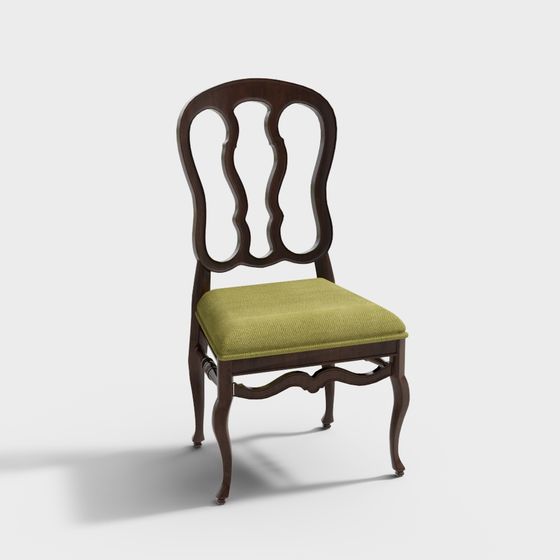 Victorian Elegance 3D model Chair