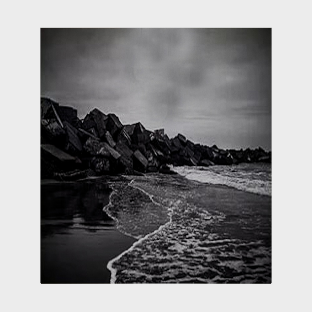 Modernes minimalistisches Landschaftsbild