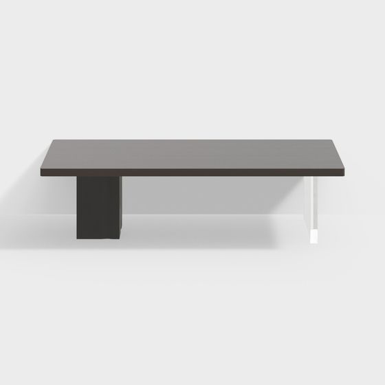 Stylish Urban Bench 3D model for Creative Spaces