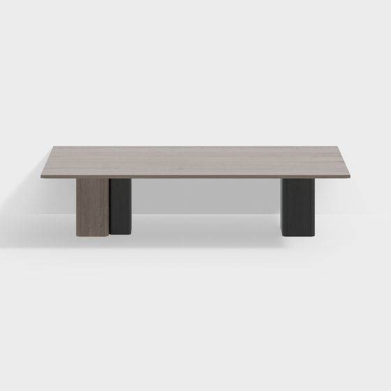 Stylish Urban Coffee Table 3D model for Modern Interiors