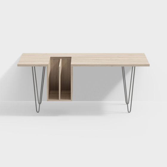 Urban Edge Desk 3D model