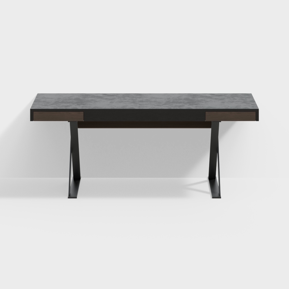 Moderne Dunkelstil Schreibtisch