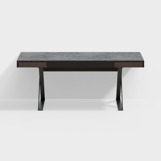 Moderne Dunkelstil Schreibtisch