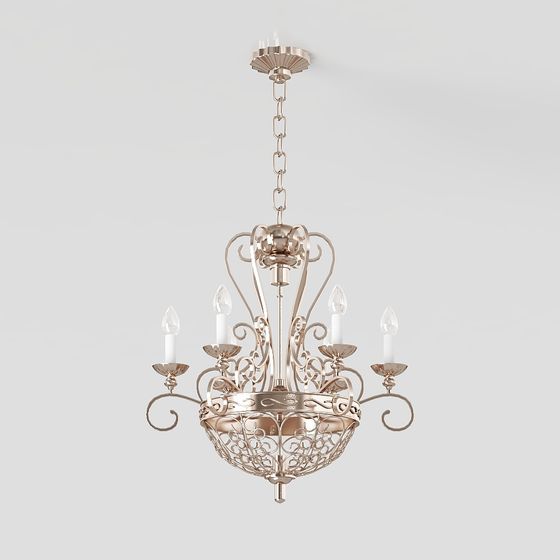 Chandelier Elegance 3D model