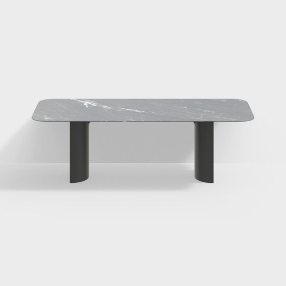 Urban Marble Table 3D model
