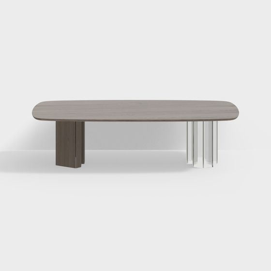 Streamlined Coffee Table 3D model