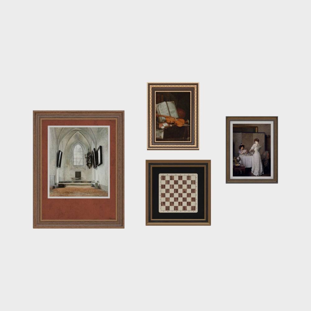 Vintage Stil dekorative Wandkunst