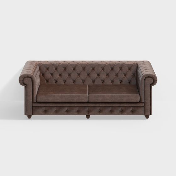 Ghế sofa da hai chỗ ngồi kiểu Mỹ
