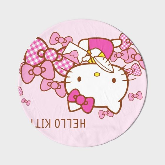 Hello Kitty Low Poly 3D model