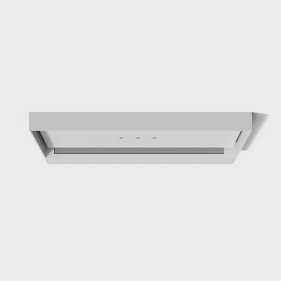 Modern Floating Wall-Mounted Air Conditioner 3D model