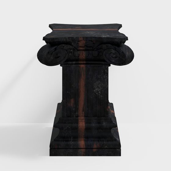 Elegant Roman Column 3D model for Creative Projects