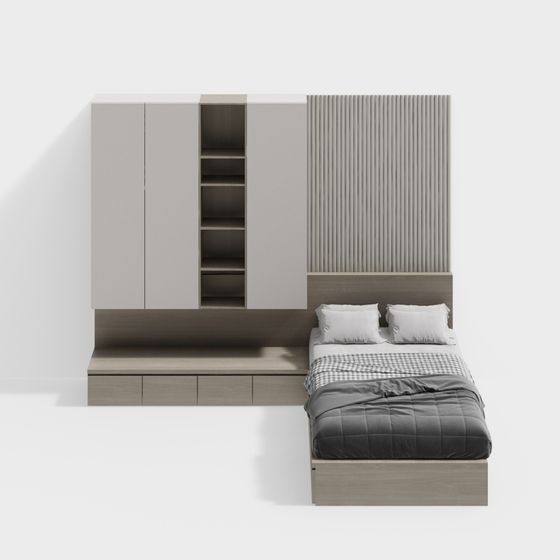 Stylish City Retreat 3D model for Modern Interiors