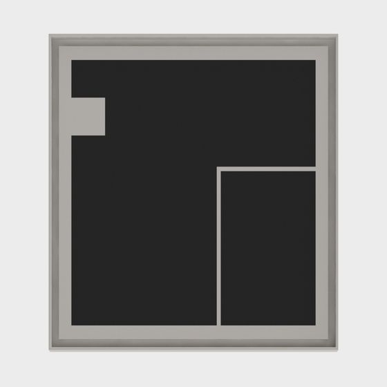 City Window Low-Poly 3D model