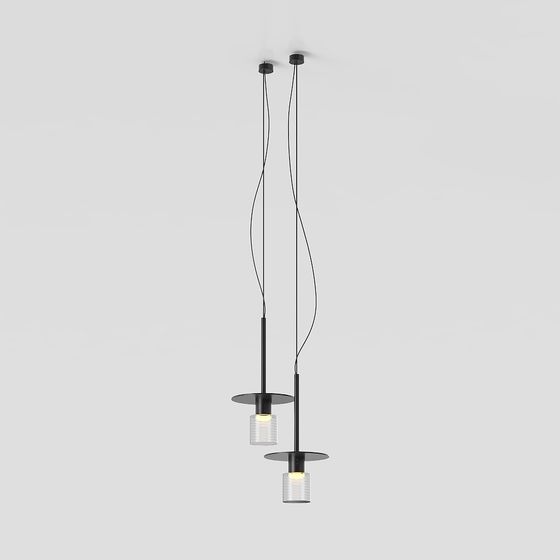 Urban Glow Modern Pendant Light 3D model