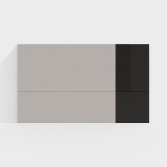 Urban Panel 3D model for Modern Design