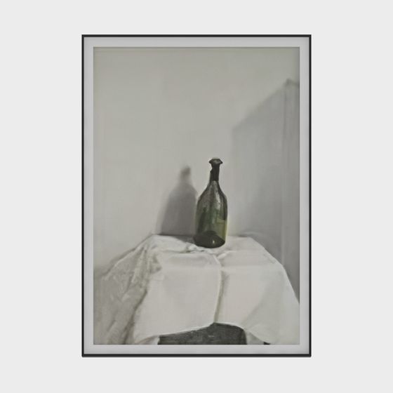 Retro Glass Bottle 3D model