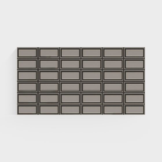 Urban Grid 3D model for Modern Design