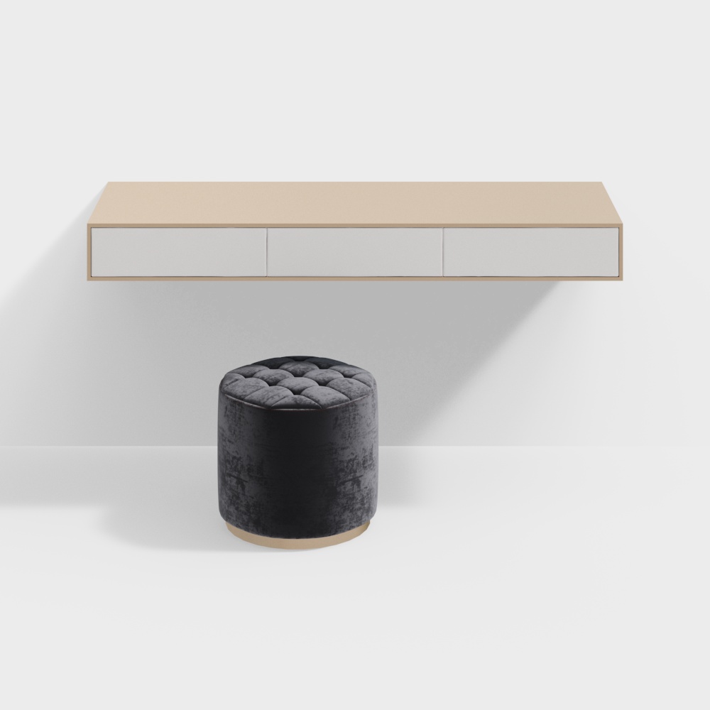 Modern Minimalist Makeup Table Set
