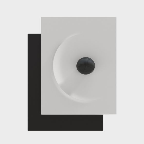 Minimalist Sink 3D model for Modern Interiors