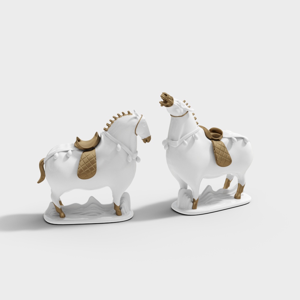 New Chinese Style Horse Sculpture