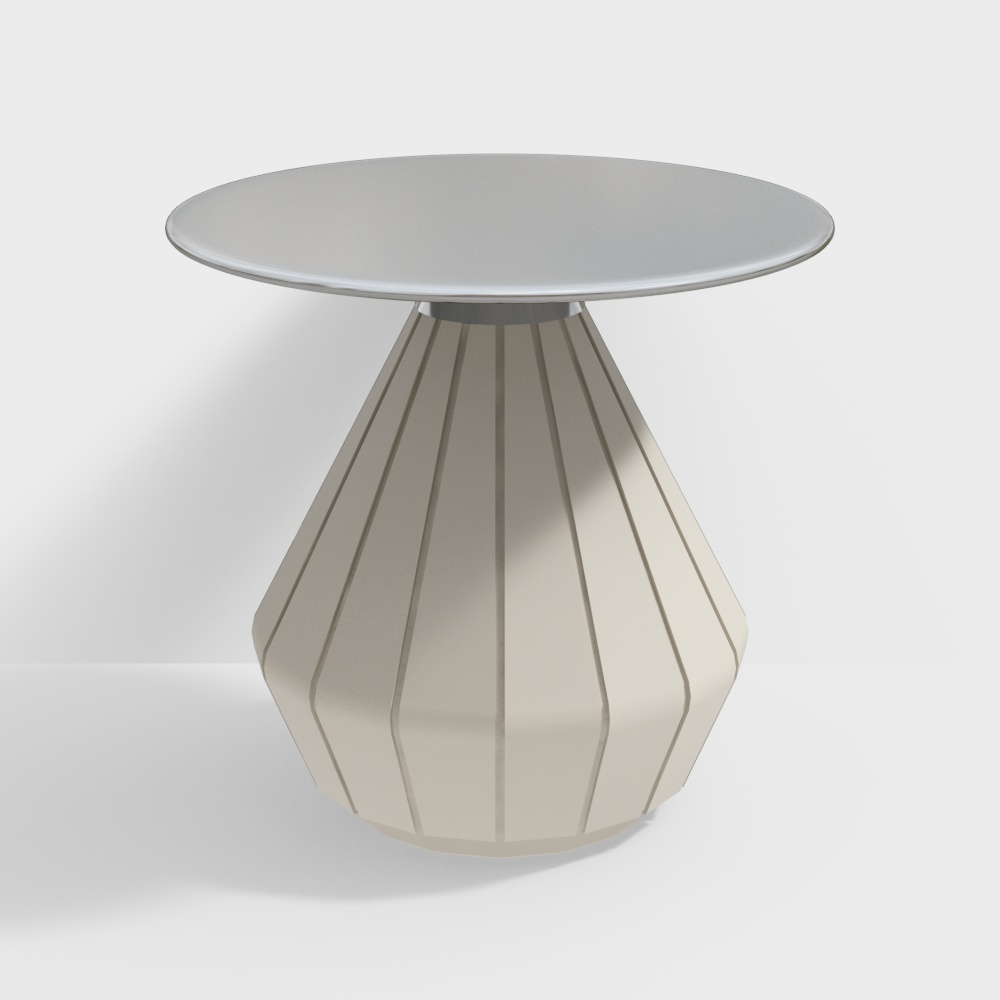 Modern Minimalist Small Round Table