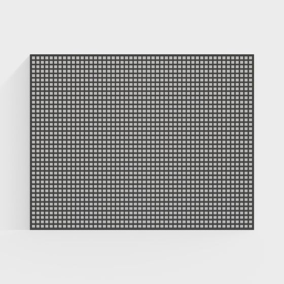 Grid Partition Screen 3D model