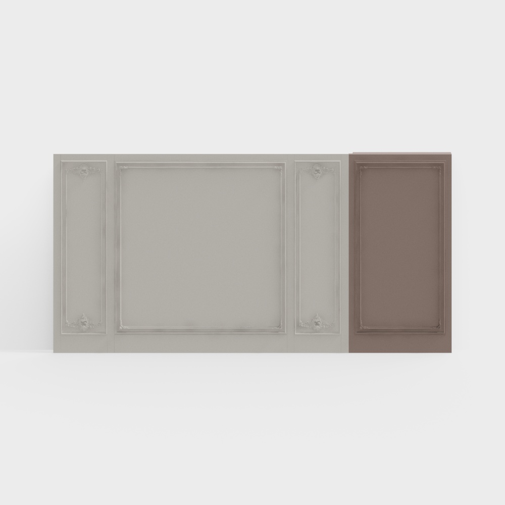 French Cream Style Background Wall