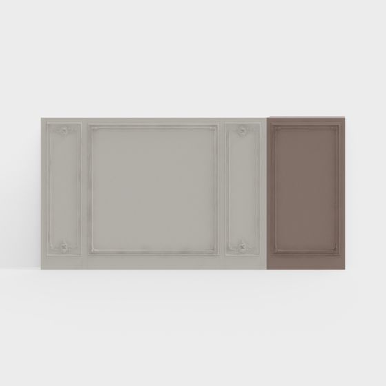 French Cream Style Background Wall