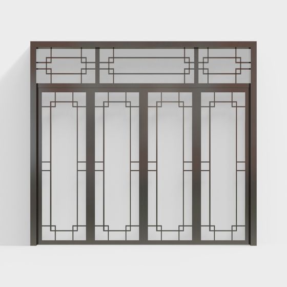 Urban Window 3D Model for Modern Projects