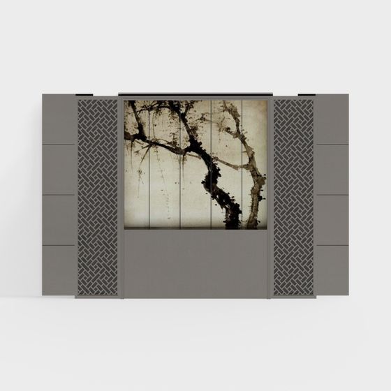 Urban Oasis Screen 3D model