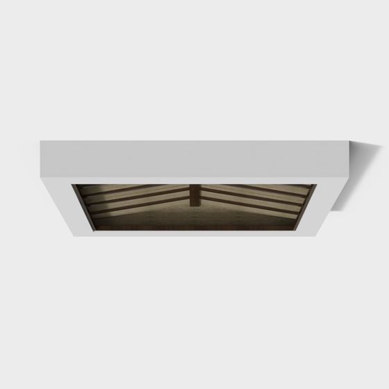 Suspended Skylight Ceiling 3D model
