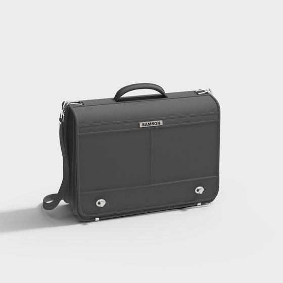 Elegant Samson Briefcase 3D model for Creative Use