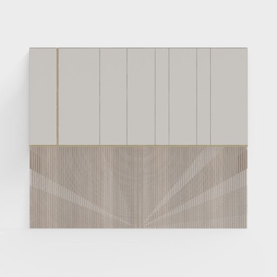 Urban Panel 3D model for Modern Design