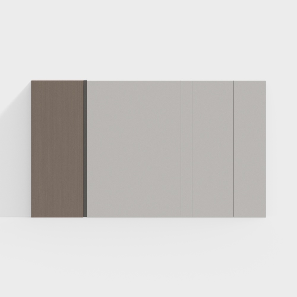 Modern Minimalist Headboard Background