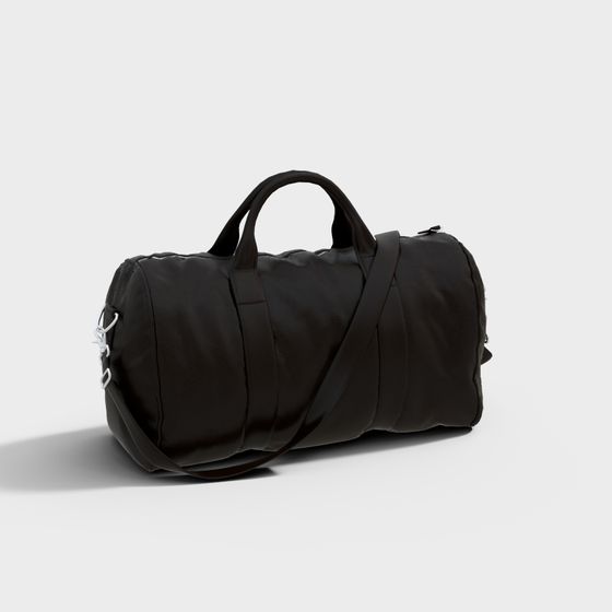 Stylish Rolling Duffel Bag 3D Model for Creative Projects
