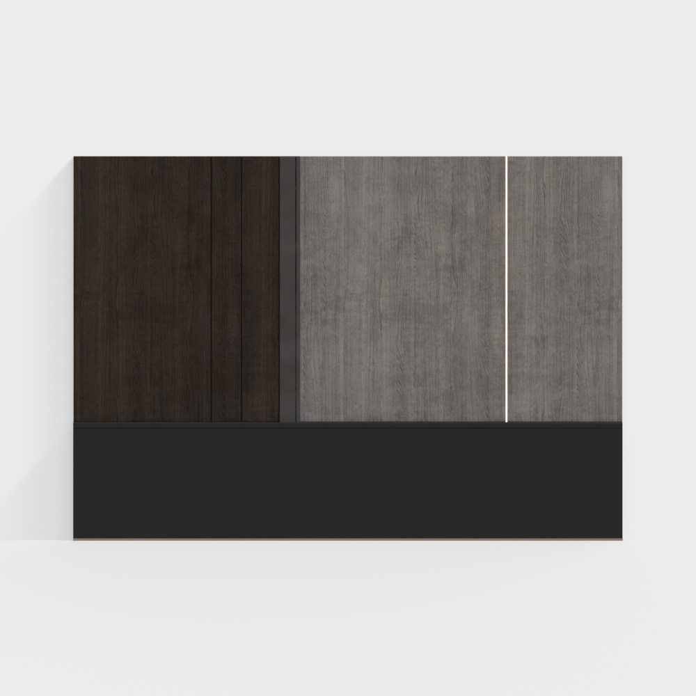 Modern Minimalist Headboard Background