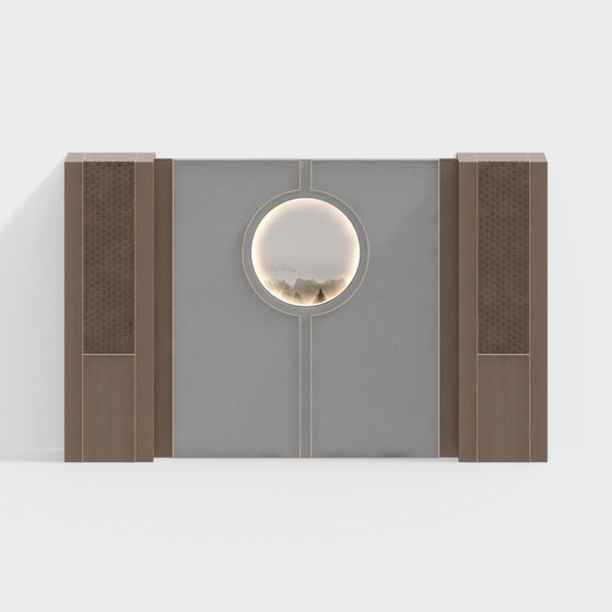 Futuristic Gateway Low-Poly 3D model for Creative Projects