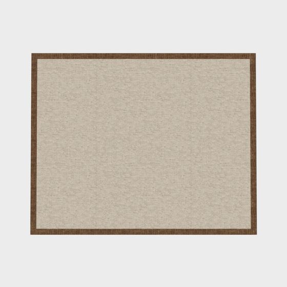 Rustic Carpet 3D model