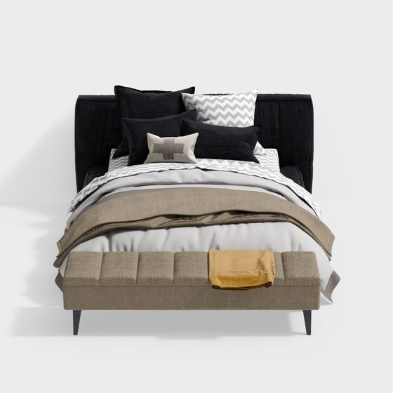 モダンミニマリストベッドセット