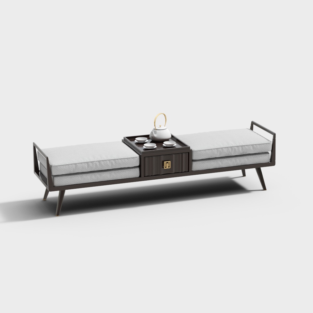 ม้านั่งปลายเตียงแบบจีนใหม่