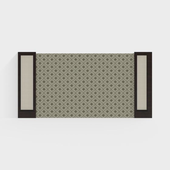 Vintage Window Frame 3D model