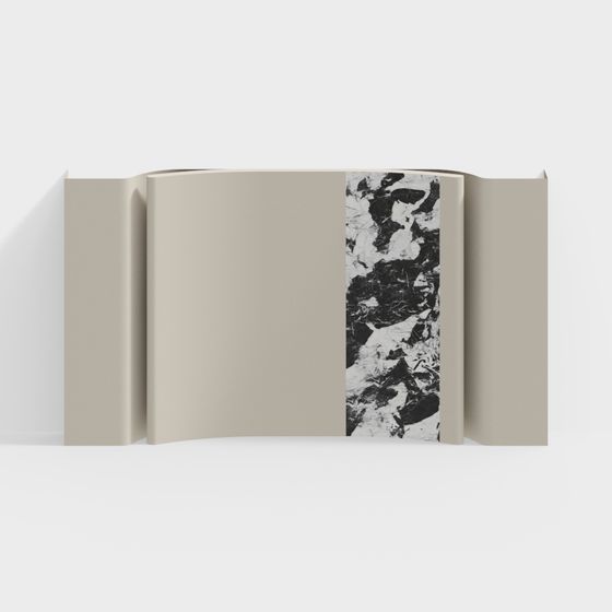 Abstract Art Screen 3D model