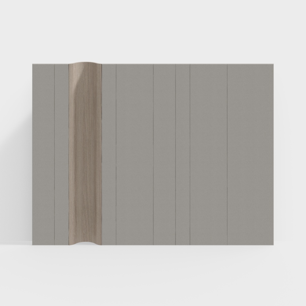 Modern Italian Arched Bed Head Background