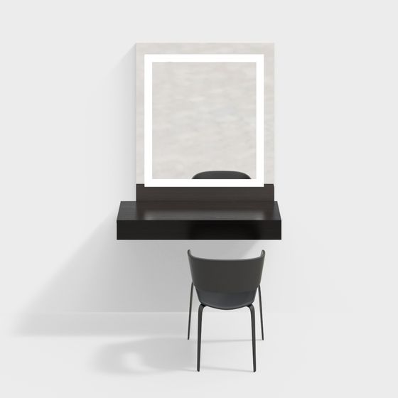 Minimalist Vanity Set 3D model