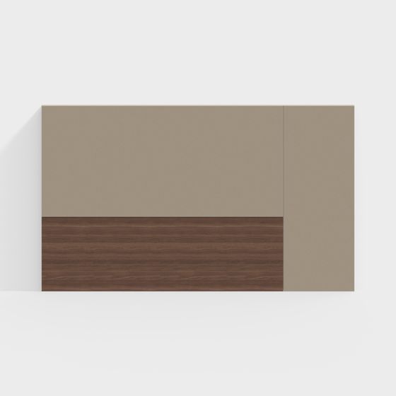 Minimalist Wall Panel 3D model