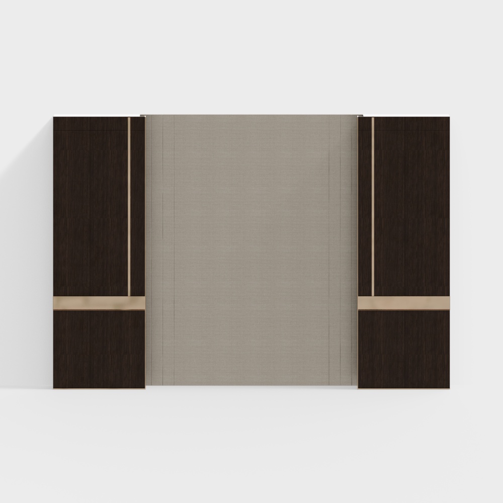 Nền đầu giường kiểu Trung Quốc mới