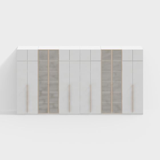 City Window Cabinet 3D model