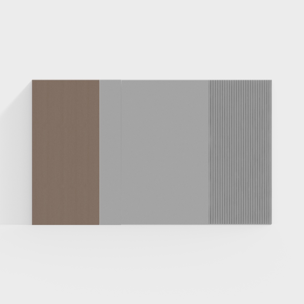 Modern Minimalist Headboard Background