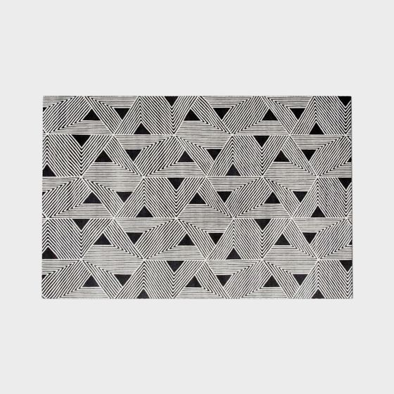 Triangular Carpet Pattern Triangular Labyrinth Carpet 3D model